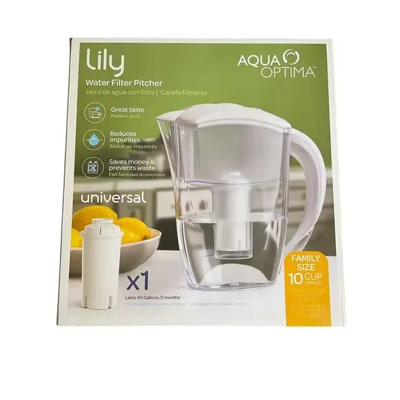 Aqua Optima NEW Water Filter Pitcher with 1 Universal Filter - LARGE - Picture 7 of 7